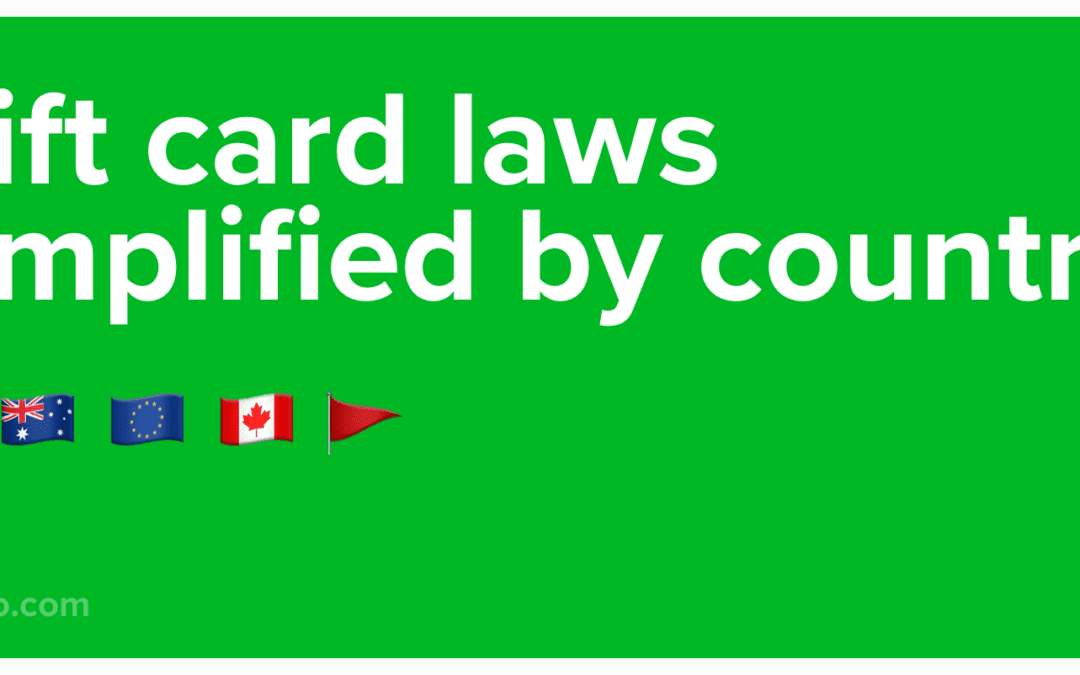Gift card laws